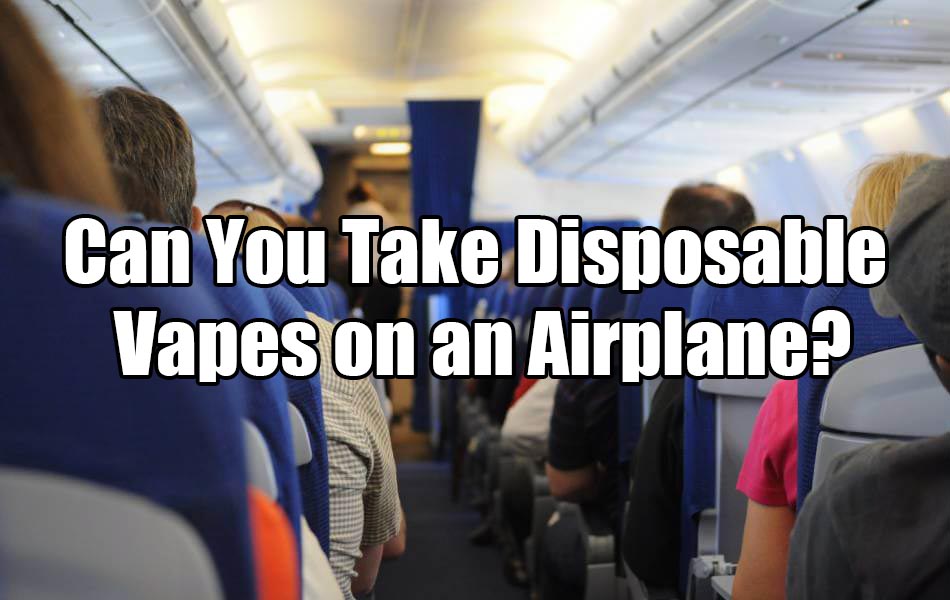 Can You Take Disposable Vapes on an Airplane? eoeovape