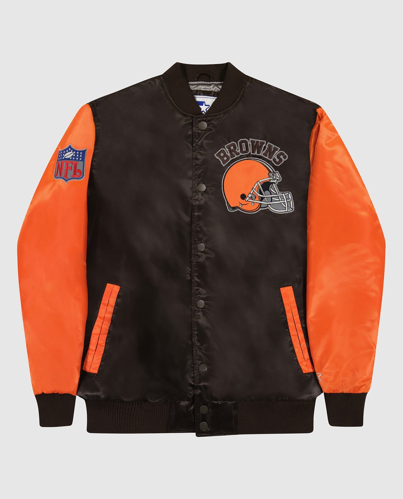 Bomber Starter Cleveland Browns 90's Orange Jacket - Jackets Expert