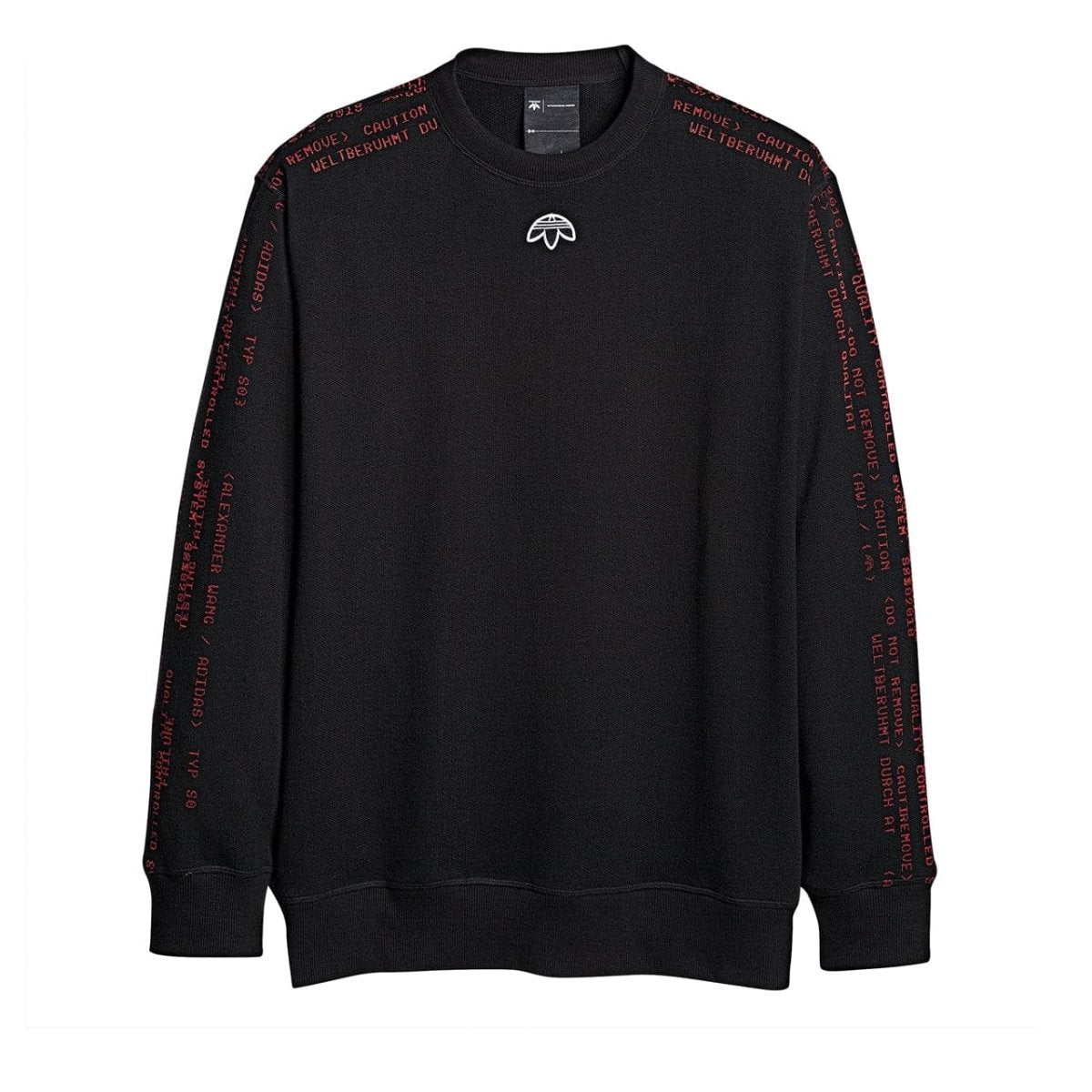 adidas by Alexander Wang AW Crew (Black / Red) DP1054 Allike Store
