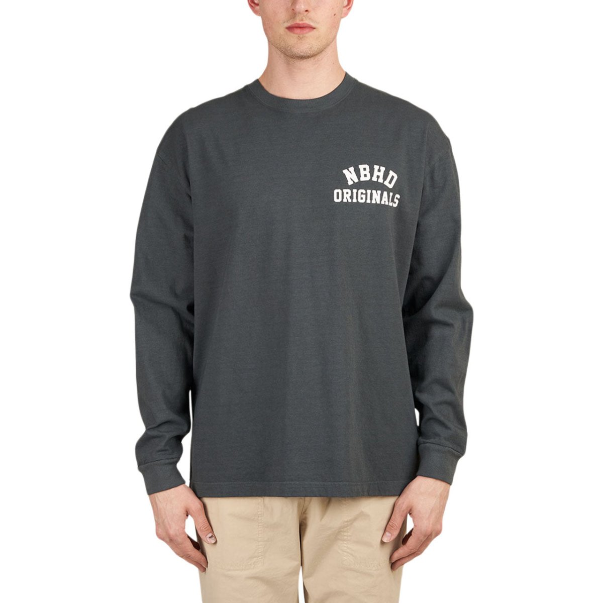 Neighborhood Sulfur Dye / C-Crew . LS (Grey)