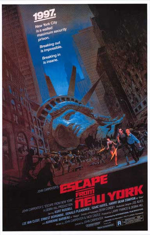 Escape From New York Movie Poster