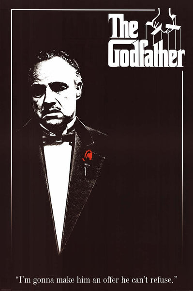 Niet verwacht Voordracht Elke week The Godfather Movie Poster 24x36 – BananaRoad