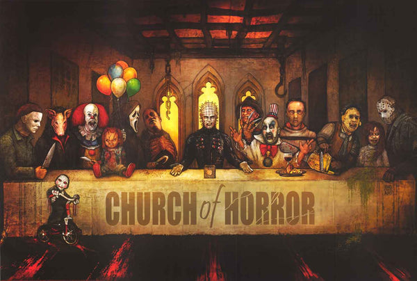 New The Last Supper All of Horror Classic Movie 24x36 12x18 Silk Poster 1133 