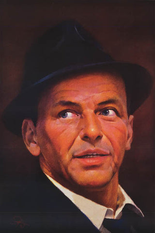 Frank Sinatra Art Portrait Poster