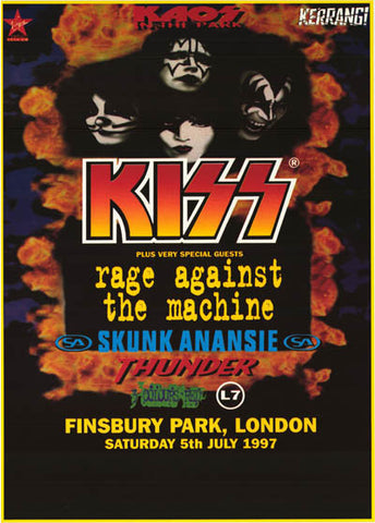 KISS Band Poster