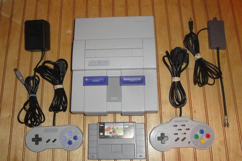 eBay SNES console no yellowing