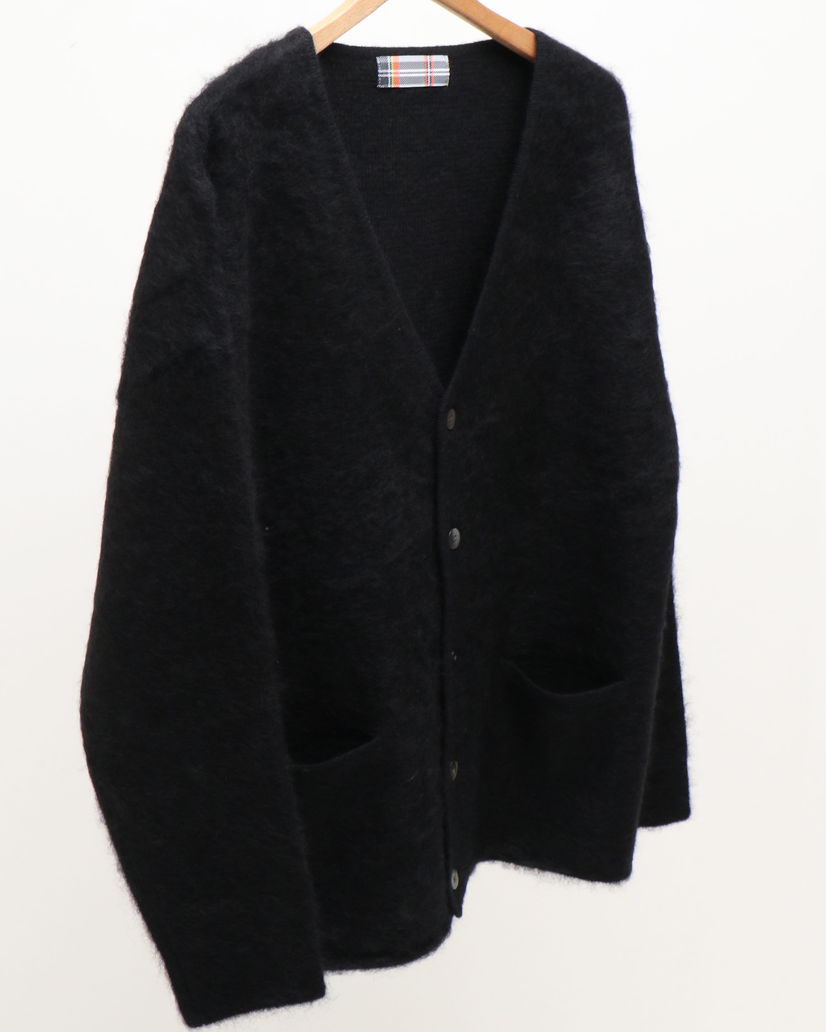 JACKSON MATISSE ／Mohair Cardigan BLACK | felosotec.com