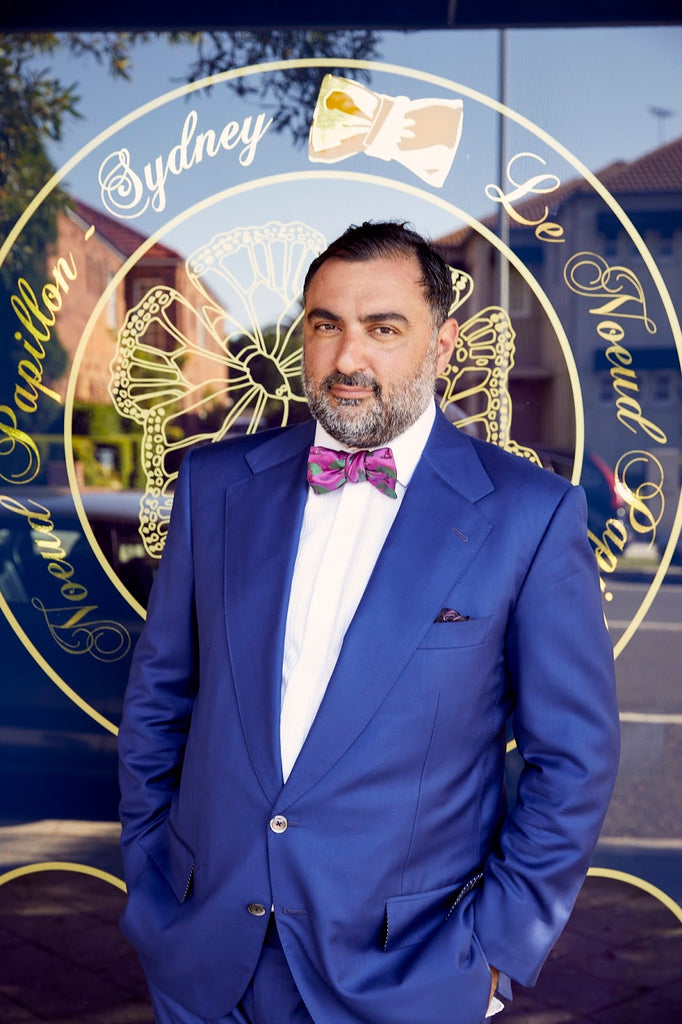 Nicholas Atgemis, Founder Of Le Noeud Papillon Of Sydney, The Self Tying Bow Tie Specialist