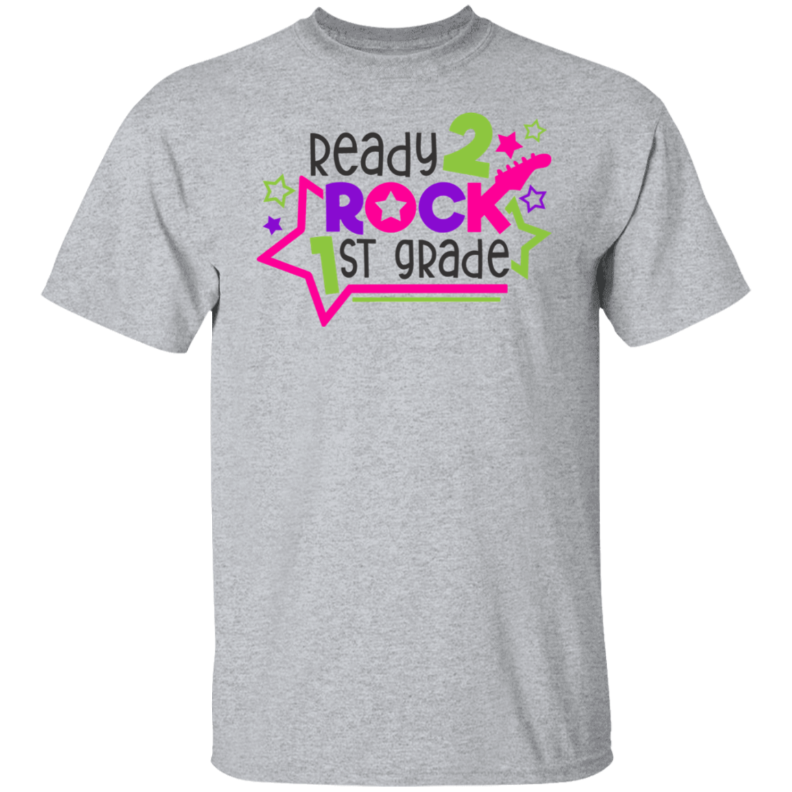 Ready 2 Rock 1st Grade - Education Tee Junk Drawer Tees