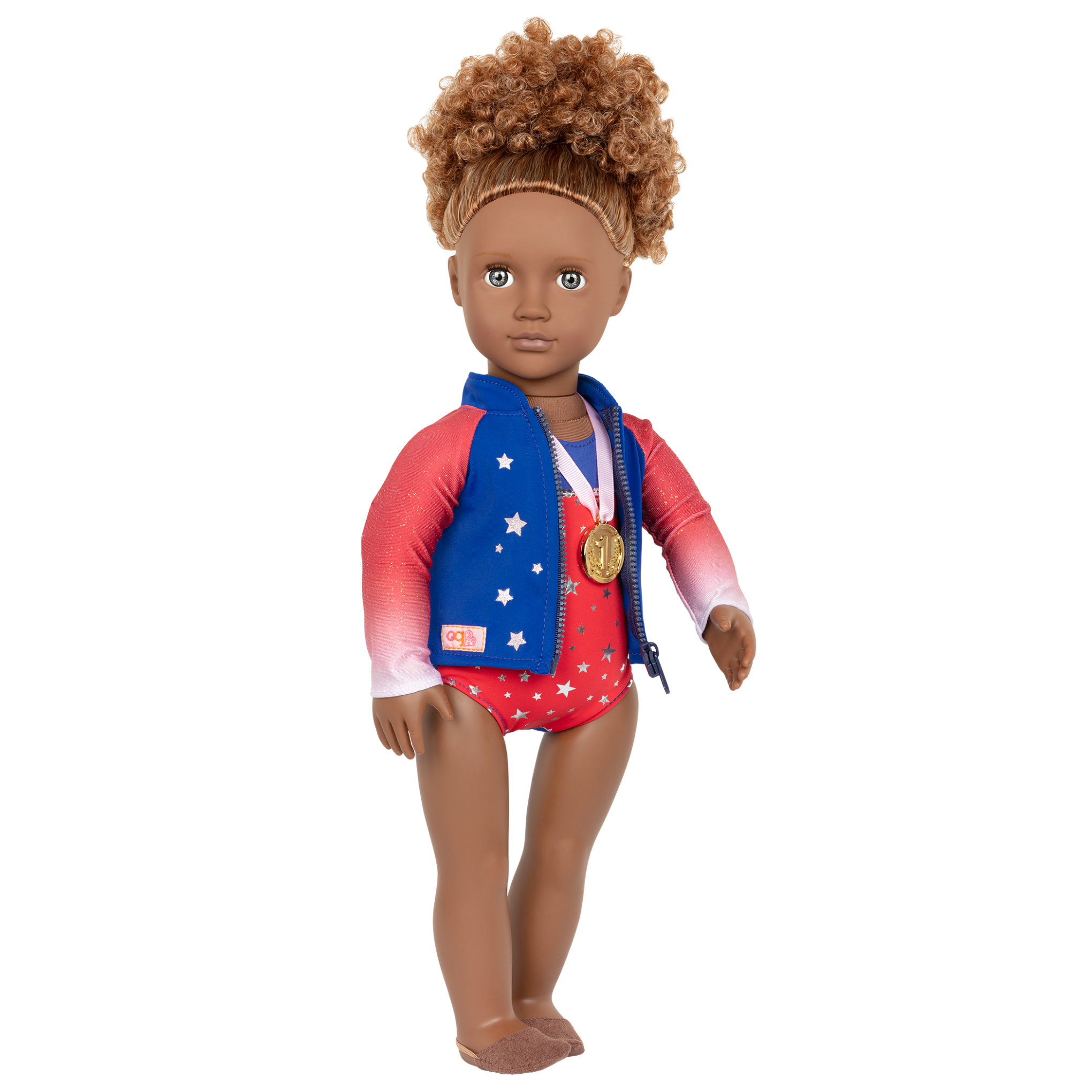 Diane, Posable 18-inch Rhythmic Gymnastics Doll