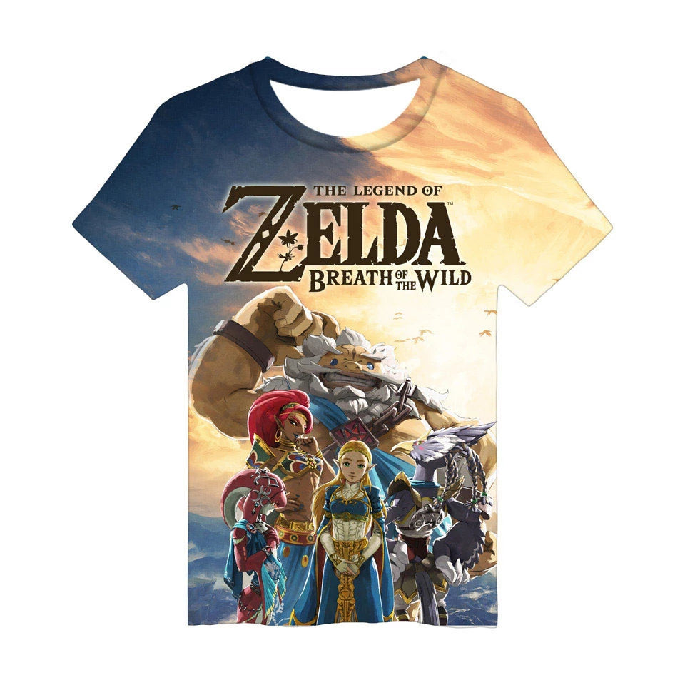 Gewoon doen Minnaar Onverschilligheid Zelda BOTW Champions T-Shirt | Zelda Shop