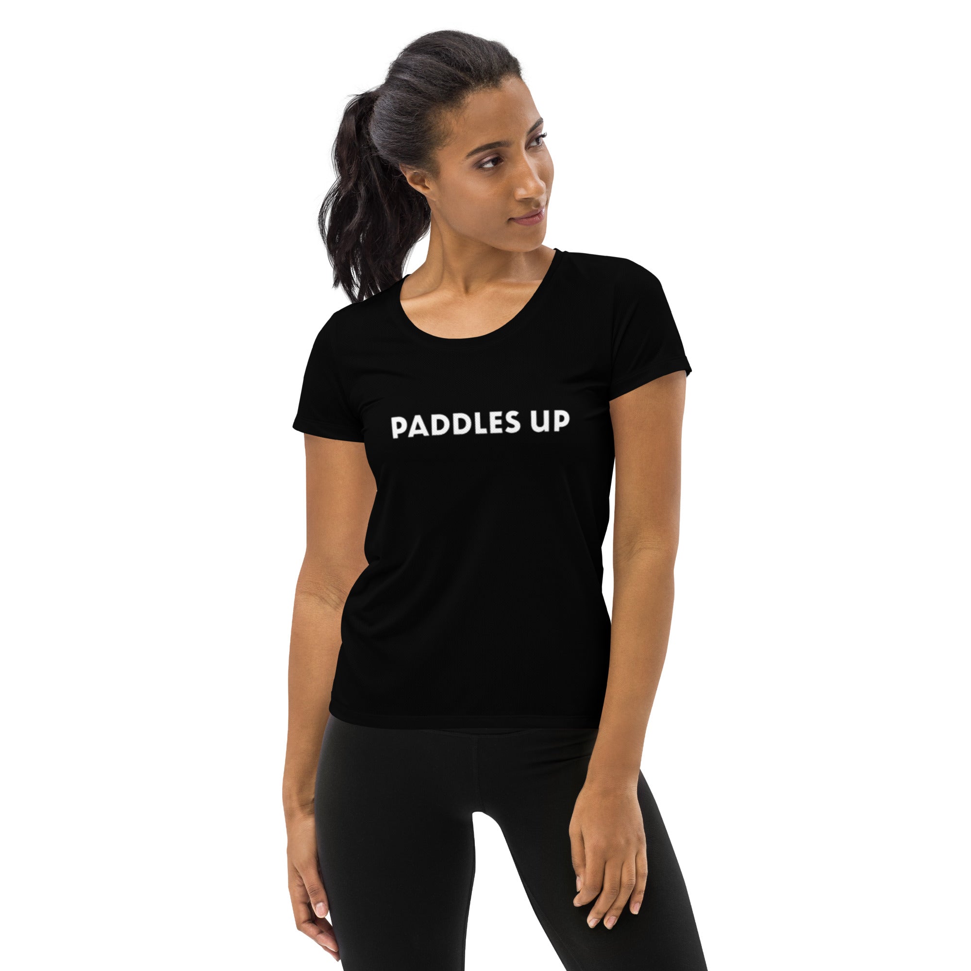 Paddle's Up Women's Athletic T-Shirt – Paddles DB