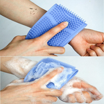 Escova silicone para o corpo