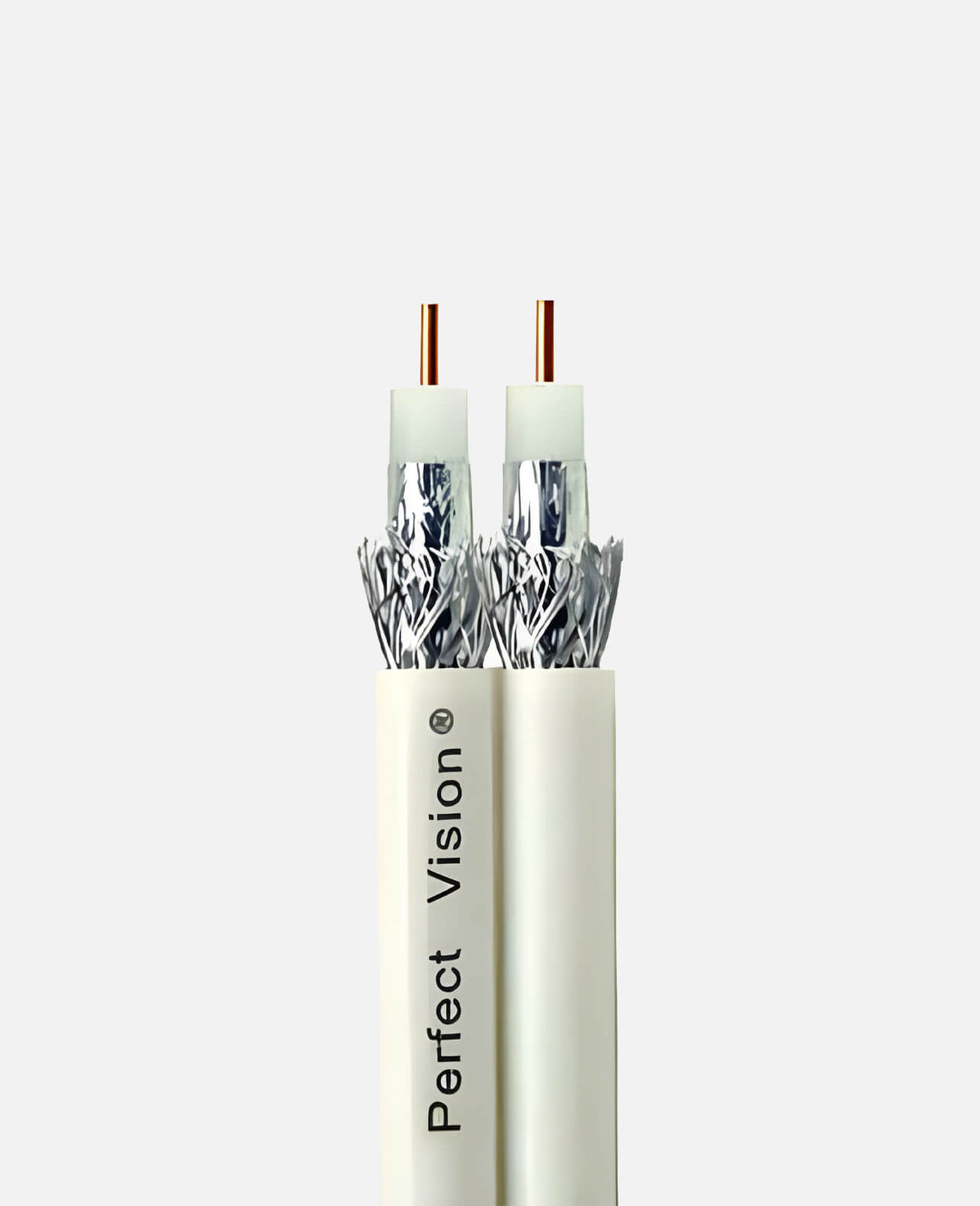 500’ White Dual RG6Coaxial Cable, Directv Approved (CB2W06DSCR0-05)