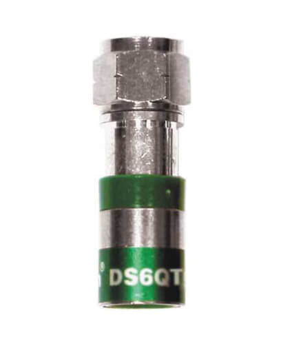 Digicon S Series RG6 Connectors, - QUAD (bag of 100)