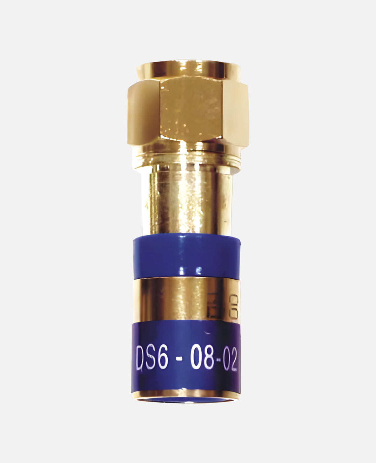 Connector, Digicon S Series RG6-Blue. (bag of 100)