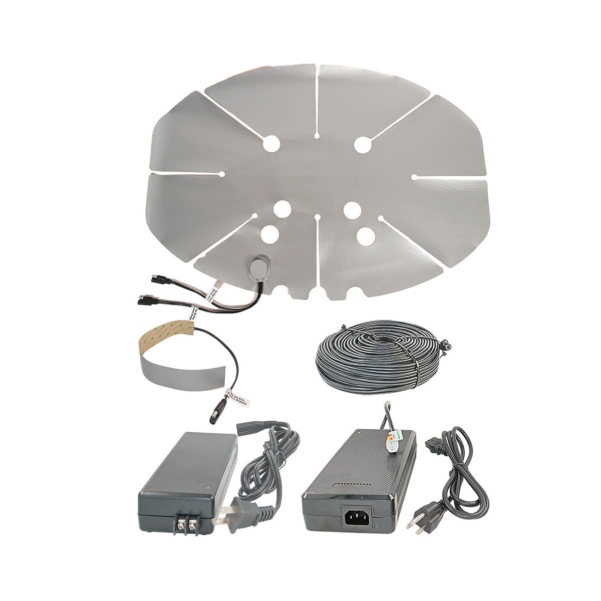 Perfect Vision Hot Shot Satellite Dish Heater Kits, Stickers, and Power Supplies