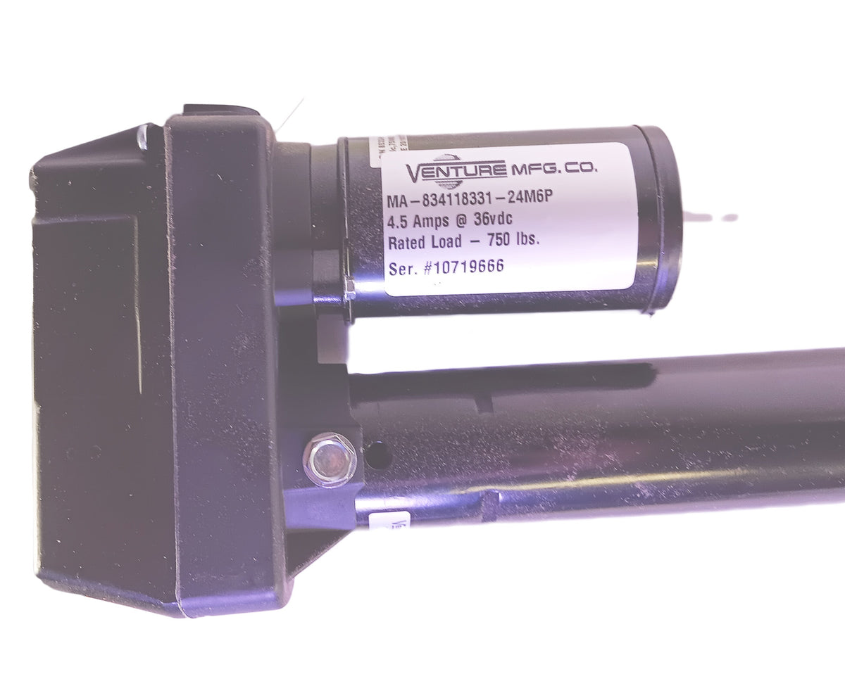 Venture C-Band Actuator Jack, 24” Stroke Acme w/6 Pole Magnet for a 48 Pulse Count