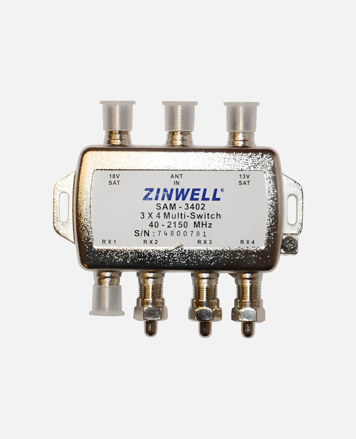 Zinwell SAM3402 DIRECTV Approved 3x4 Multiswitch