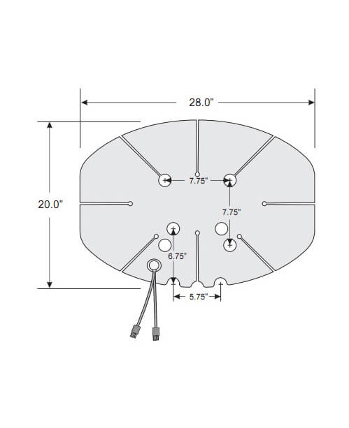 200 Watt Hot Shot Satellite Dish Heater Kit (HSPSKIT5)