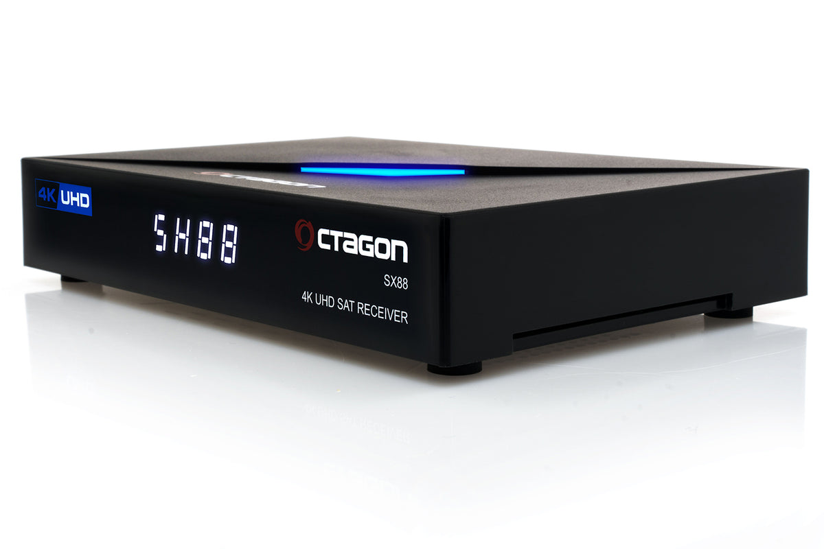 OCTAGON SX88 SE 4K UHD H.265 HD S2 + IP Satellite Receiver