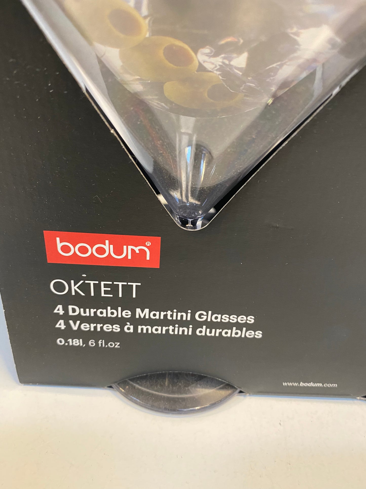 BODUM oktett martiniglas