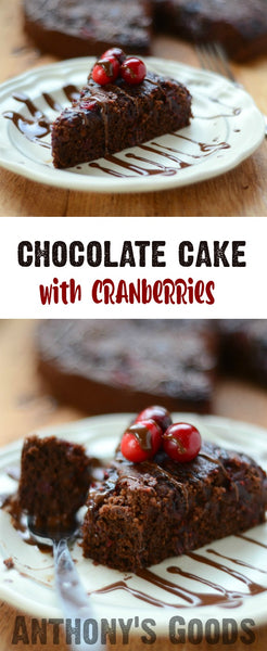 Chocolate Cranberry Cake