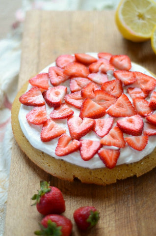 Lemon Strawberry Shortcake