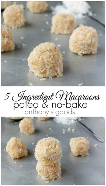 5 Ingredient No Bake Macaroons