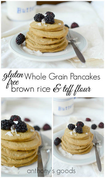 Gluten Free Whole Grain Pancakes
