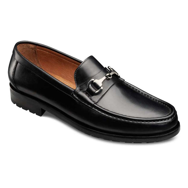 Arezzo Italian Loafers in Black by 