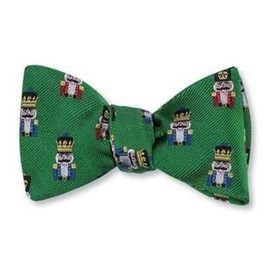 Green Nutcracker Bow Tie by R. Hanauer
