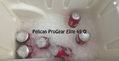 Pelican Elite Cooler Ice Challenge 