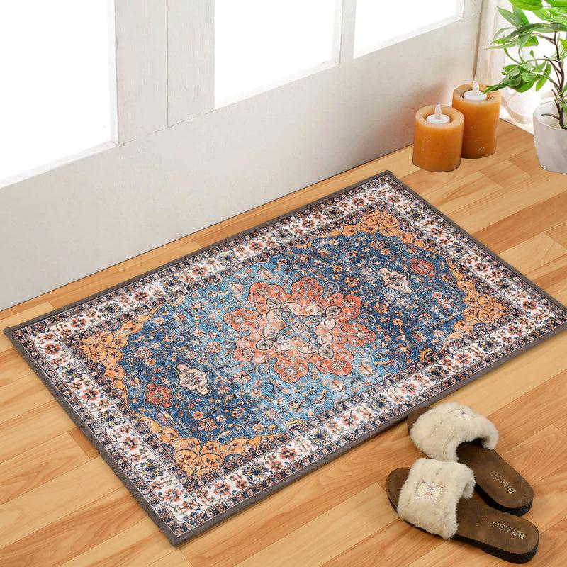 Mehza Printed Dhurrie, Multicolor
Mehza Printed Dhurrie, Multicolor