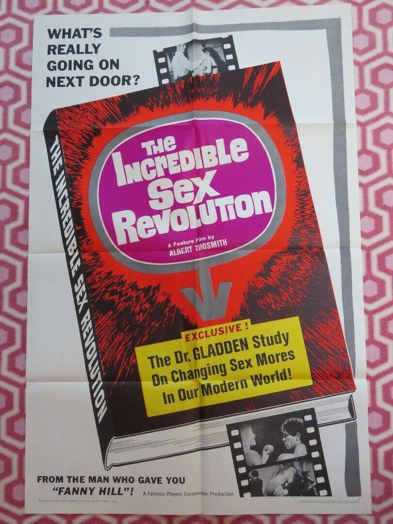 The Incredible Sex Revolution Us One Sheet Poster Dr Gladdn 1965