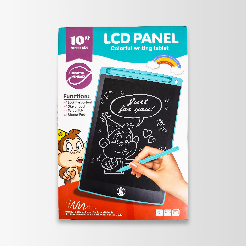 Buy LCD Panel Colorful Writing Tablet (10 inch) | ChillMombd
