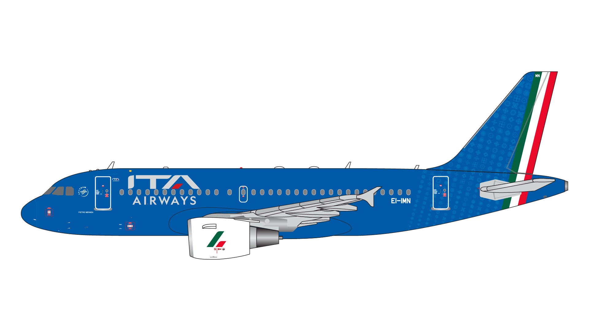 Pre-Order Gemini Jets GJITY2128 1:400 ITA Airways Airbus A319