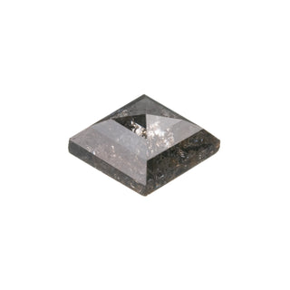 1.73 Carat Salt and Pepper Rose Cut Lozenge Diamond