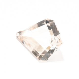 2.09 Carat Light Peach Brilliant Cut Kite Morganite