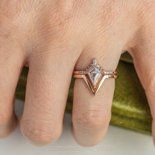 kite diamond engagement ring