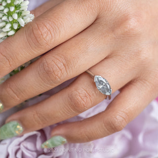 salt and pepper diamond ring