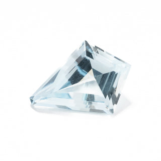 1.86 Carat Light Blue Brilliant Cut Kite Aquamarine