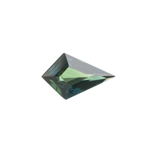 1.22 Carat Teal Green Brilliant Cut Kite Sapphire