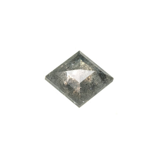 1.40 Carat Salt and Pepper Rose Cut Lozenge Diamond