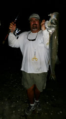 Extra large Snook on 3/8 oz White Bucktail