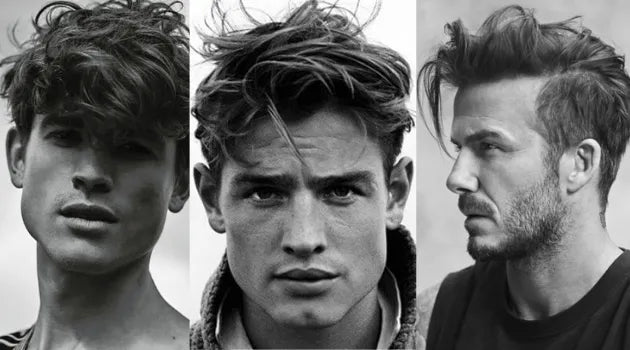 short messy hairstyles for men