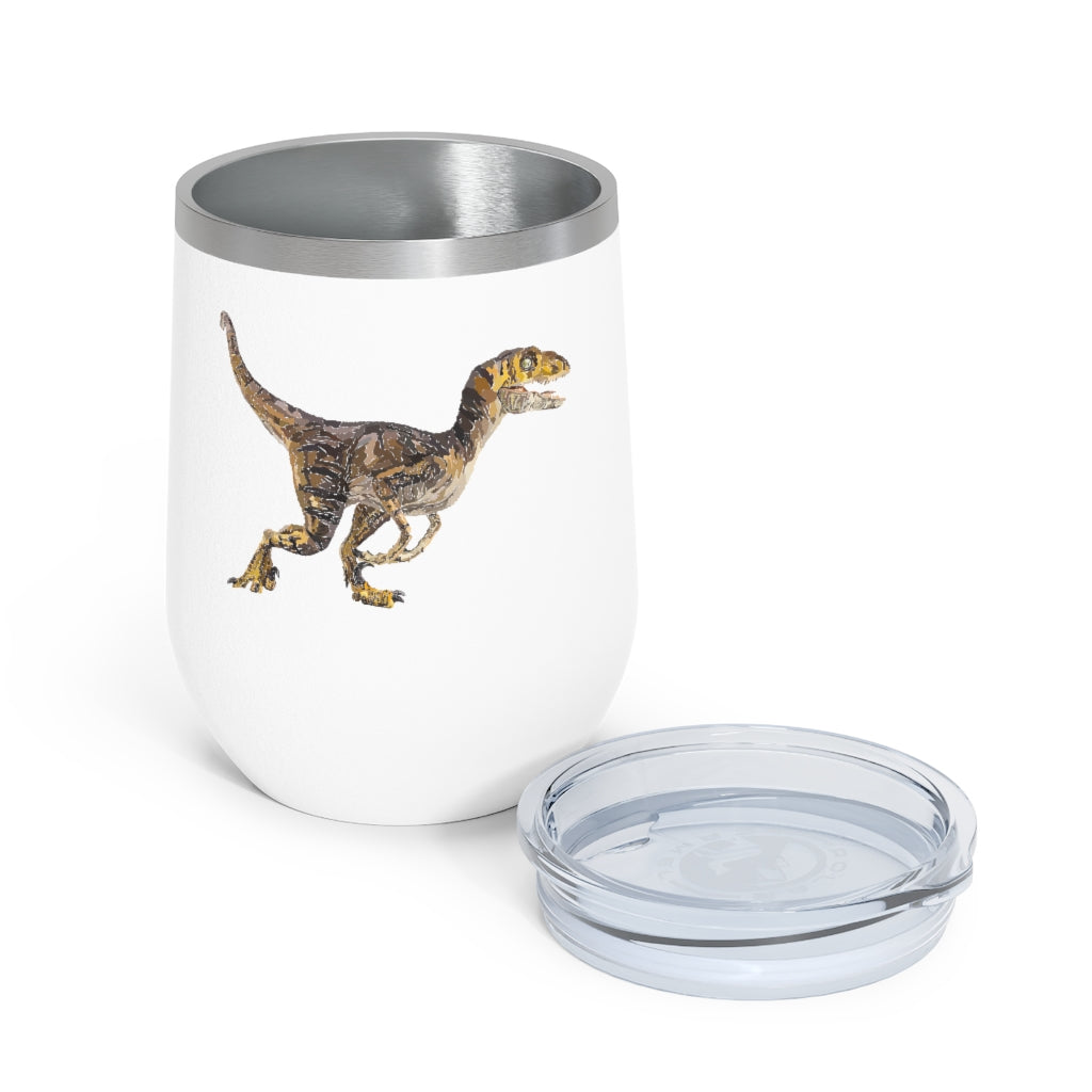 Velociraptor 12oz Insulated Wine Tumbler