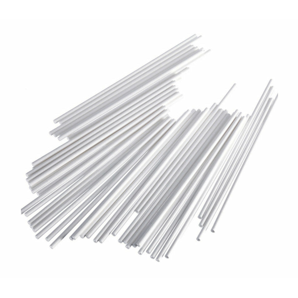 Cakepop Stiele 22,8 cm BACKFEST - Weiß/25 Stk.