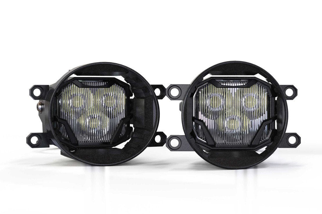 Toyota Tacoma (16-22): Morimoto 4Banger Led Fog Lights White / Standard  Series: NCS / Wide Beam