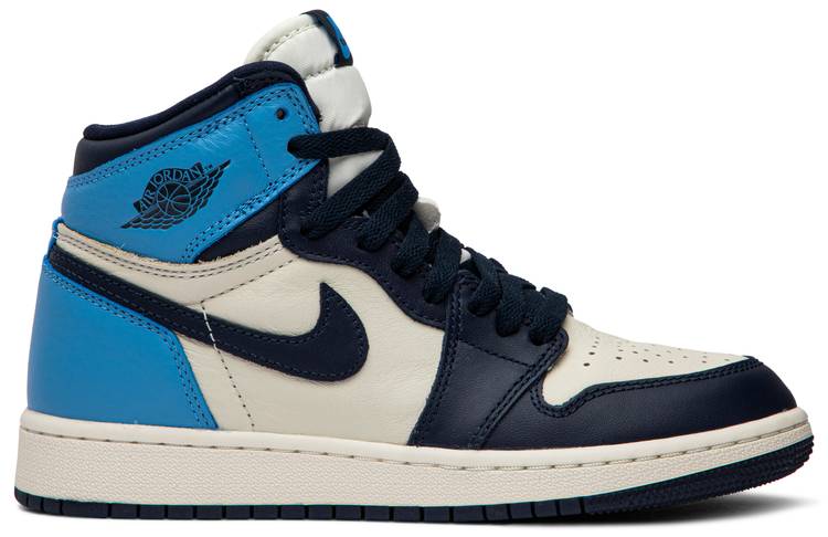 Air Jordan 1 Retro High Obsidian UNC (GS)